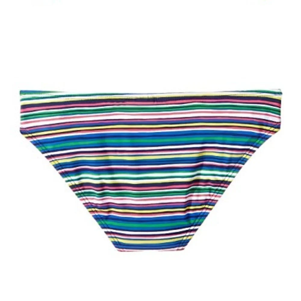Printed Sport Bra Set Big Kids Multi Color Stripe Size 7 Ella Moss Swim Bikini